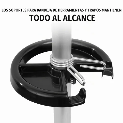 Vista 5 de OEMTOOLS 87032 Bandeja de drenaje de aceite con embudo, bandeja de captura de aceite de 9 galones con altura ajustable, recipiente de drenaje