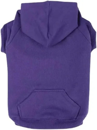 Vista 10 de Sudadera con capucha básica de poliéster/algodón de Zack & Zoey, XS, bluebird
