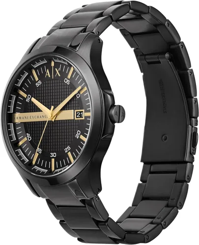 Vista 2 de AX ARMANI EXCHANGE - Reloj de cuarzo para hombre, de acero inoxidable, de vestir