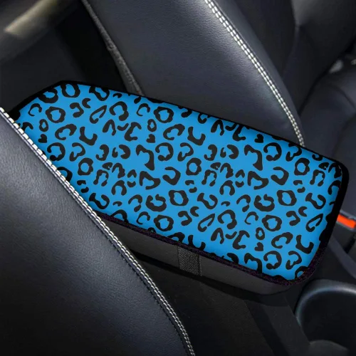 Vista 32 de Accesorios interiores de lunares Funda protectora universal para reposabrazos de consola central Protector de vehículo suave y cómodo