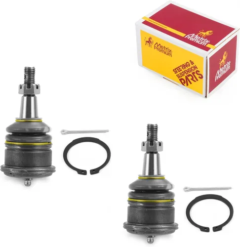 Vista 186 de Metrix - 2 juntas de rótula superior delantera K3134T para Dodge Ram 1500 4WD 94-01, Ram 2500 4WD 94-99, Jeep Cherokee 84-01, Wrangler 97-17