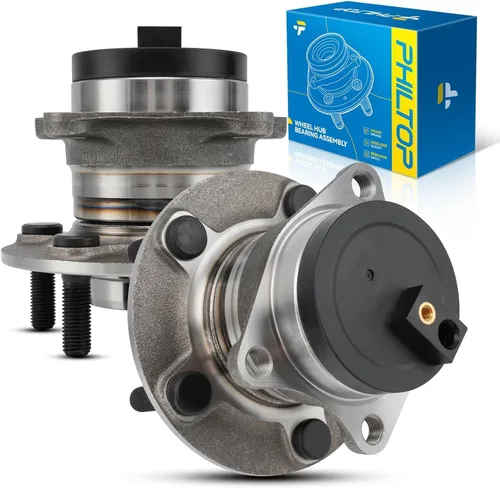 Vista 29 de PHILTOP 512012 x2 Conjunto de cubo de cojinete de rueda trasera para Volkswagen Jetta for 1998-2010 Volkswagen Beetle, 1999-2005 Volkswagen Jetta