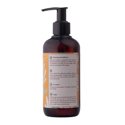 Vista 7 de Date With Exfoliate - Champú exfoliante enzimático multifunción con ficina - Para limpieza profunda y refrescante del cuero cabelludo - Net 8.45 Fl.