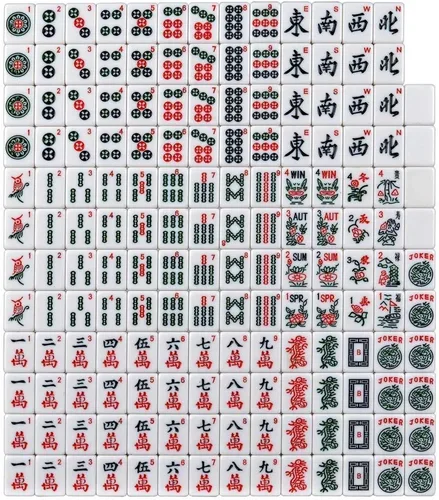 Vista 3 de 166 Azulejos American Mahjong Set Red Phoenix Soft Bag 4 Color Empujadores/Racks Fácil Llevar Mahjongg Occidental