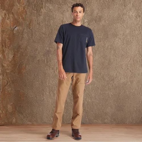 Vista 6 de Timberland PRO Camiseta de manga corta para hombre Base Plate Blended