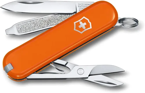 Vista 22 de Victorinox Classic SD Swiss Army – Navaja suiza de bolsillo, compacta, 7 funciones, navaja de bolsillo fabricada en Suiza con hoja pequeña Parque