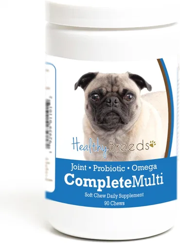 Vista 406 de Healthy Breeds Affenpinscher todo en uno multivitamínico suave masticable 60
