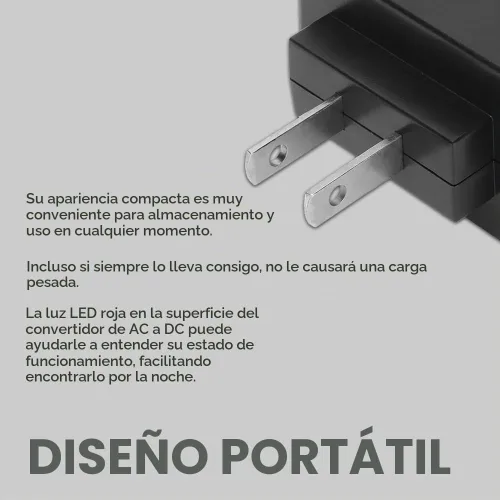 Vista 4 de Convertidor de CA a CC, Adaptador de Encendedor de Cigarrillos a Enchufe de Pared, Accesorios para Coche para Transformador de Suministro