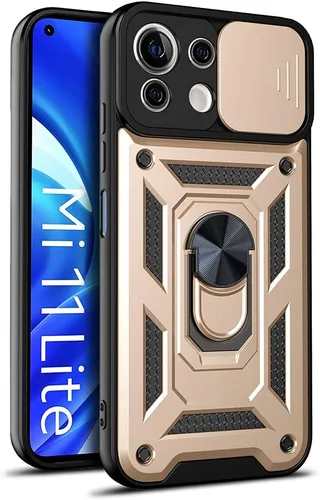 Vista 75 de Compatible con Tecno Pova Neo 2 Bracket Shell, con cubierta deslizante para lente de cámara compatible con Tecno Pova Neo 2 LG6n Case Negro