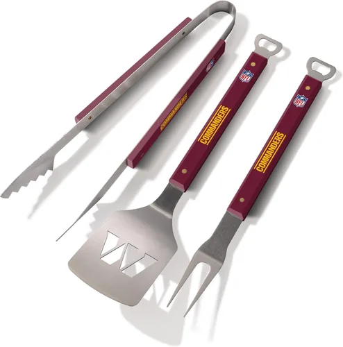 Vista 9 de YouTheFan NFL Spirit Series - Juego de barbacoa de 3 piezas