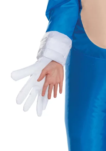 Vista 7 de Disfraz Inflable de Sonic the Hedgehog para Niños Multicolor
