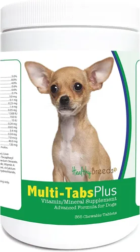 Vista 360 de Healthy Breeds Affenpinscher Multi-Tabs Plus tabletas masticables 180