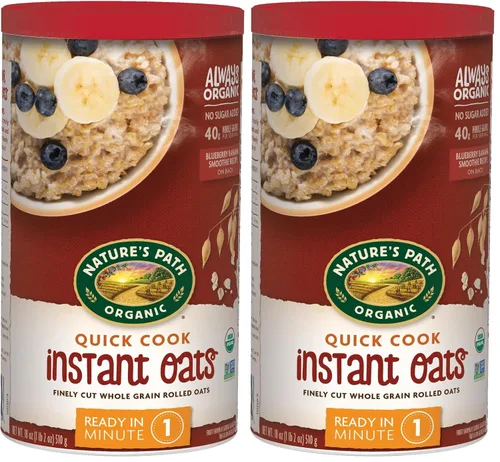 Vista 11 de Avena cortada con acero orgánica Nature's Path Quick Cook, 24 onzas (paquete de 1), sin transgénicos
