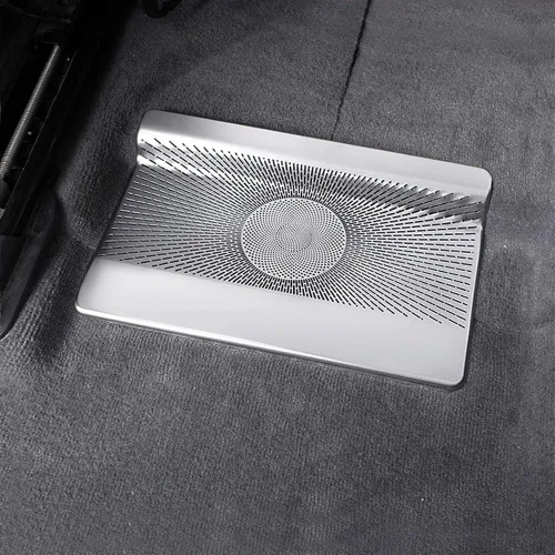Vista 6 de Asiento trasero de la fila del coche cubierta de ventilación de aire para Mercedes Benz gls x167 gle w167 c167 carbono 350 amg 400d 500e amg