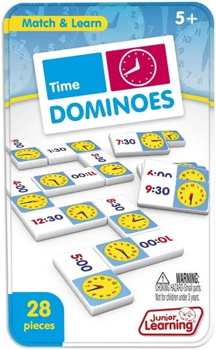 Vista 4 de Junior Learning JL486 Time Dominó Pequeño
