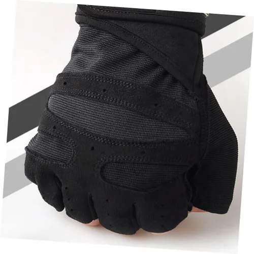 Vista 6 de BESPORTBLE 1 par de guantes deportivos para hombre, guantes de entrenamiento al aire libre, guantes de mano para hombres guantes de entrenamiento