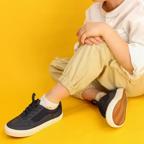 Vista 3 de Hawkwell Zapatos deportivos ligeros de moda para niños y niñas, tenis de caña baja, informales, para la escuela, caminar