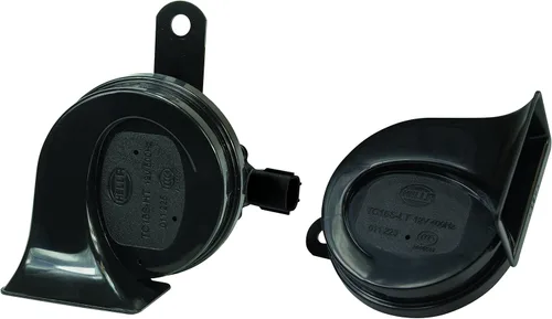 Vista 8 de HELLA 012010971 Kit de Bocina de Trompeta Negra de 12V (Ajuste Universal - Paquete Blíster)
