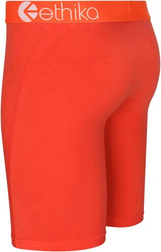 Vista 2 de Ethika Calzoncillos tipo bóxer básicos para niños Native Orange