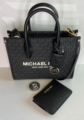 Vista 3 de Michael Kors Mirella - Bolsa pequeña con cierre para bolsa de monedero SM TZ