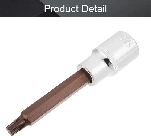 Vista 26 de Utoolmart 1/2" Drive x 0.551 in largo Hex Bit Socket, métrico, S2 y Cr-V acero 1pcs