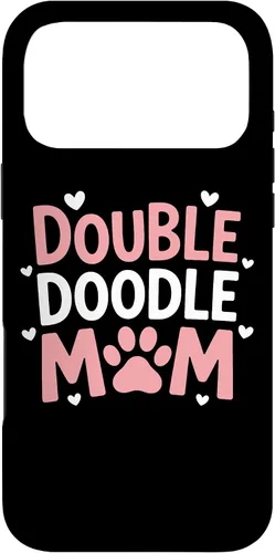 Vista 22 de Double Doodle Mom Labradoodle Goldendoodle Dog Parent Doodle Case for iPhone 17