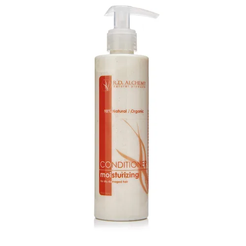 Vista 4 de RD Alchemy - Champú y acondicionador hidratante 98-100% natural y orgánico. Hidratante para cabello seco, dañado, roto y encrespado. Sin sulfato