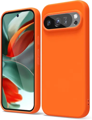 Vista 107 de oakxco para Google Pixel 6A Funda de teléfono de silicona líquida, diseño estético lindo y delgado para mujer y niña, cubierta de gel suave, lisa