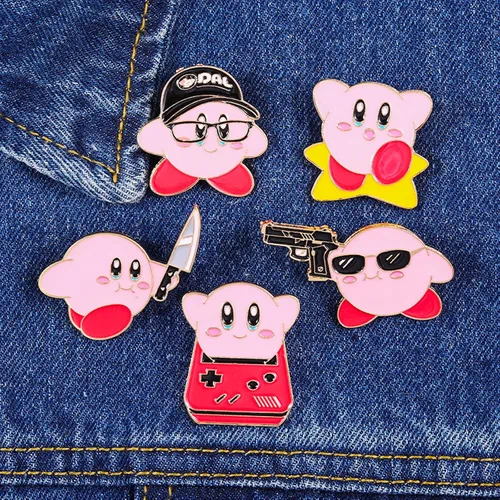 Vista 7 de LUKGELYAM Lindos alfileres esmaltados de dibujos animados, broche de solapa para mochila, chaquetas, divertidos alfileres de tigre para regalo