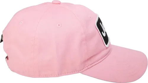 Vista 5 de Jeep Sombrero de parche bordado sin estructurar de sarga china prémium para mujer, gorra para niñas, color rosa, Rosado
