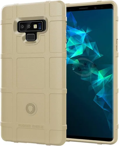 Vista 13 de Para Note 9 Caso, (Rugged Shield Series) TPU Grueso Sólido Armadura Rough Armor Funda Protectora Táctica Para Galaxy Note 9 (6.4 pulgadas) - Verde
