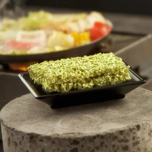 Vista 3 de BOILING POINT Paquete de fideos Wok Original y paquete de espinacas, ramen asiático saludable, sin conservantes, fideos instantáneos no fritos