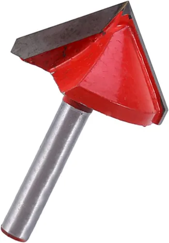 Vista 4 de V Router Bit 3D V Router Bits Tratamiento y ranurado Bits Forma Fresado Cuchillo Cortador de Madera CNC Grabado Router Bit 1/4