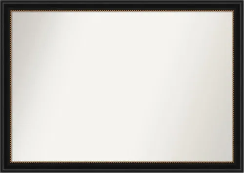 Vista 342 de Amanti Art Espejo personalizado, gran espejo de baño estrecho, espejo de pared o espejo de tocador de baño sobre el fregadero (24 x 24 pulgadas)