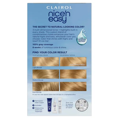 Vista 97 de Clairol Nice'n Easy - Tinte permanente para el cabello, color castaño medio 5, paquete de 3 unidades 5 Marrón medio
