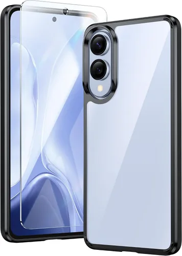 Vista 10 de FNTCASE Funda magnética para Samsung Galaxy Z Fold 7 con protección de bisagra Protector de pantalla, anti amarillento, cubierta de célula