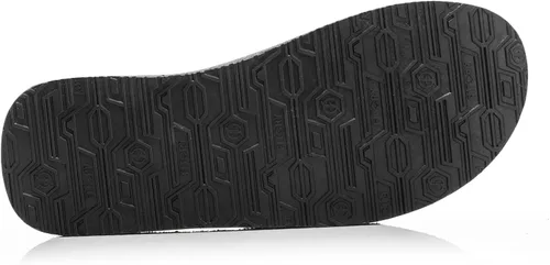 Vista 5 de FITORY Chanclas de cuero para hombre, sandalias cómodas para la playa