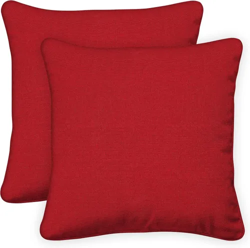 Vista 9 de Honeycomb Fundas de almohada cuadradas para exteriores, 18 x 18, paquete de 2 Boheme