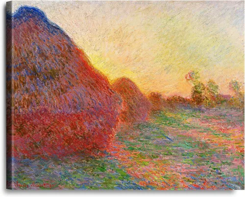 Vista 286 de A&T ARTWORK Antibes Seen from The Salis Gardens de Claude Monet Las Obras de Arte Clásico Mundial Reproducciones, Impresiones de Arte en Lienzo