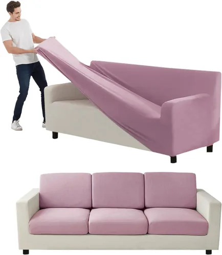 Vista 80 de Funda para Sofá de Terciopelo, Fundas Elásticas para Sofá para Funda Principal Separada/Respaldos y Cojines de Asiento, Funda para Sofá, para Fundas