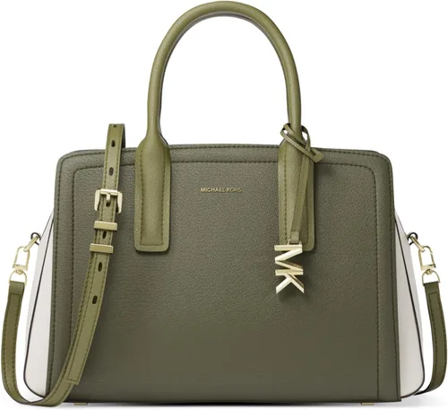 Vista 4 de Michael Kors Bolso Satchel Laila de mujer tamaño mediano