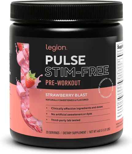 Vista 12 de Legion Pulse Suplemento previo al entrenamiento - Bebida de óxido nítrico natural para aumentar la energía, sin creatina, endulzada naturalmente