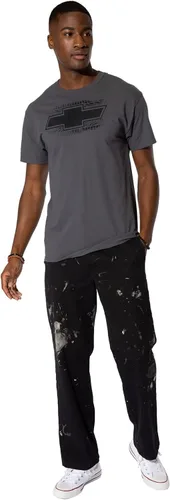 Vista 3 de Chevrolet Bowtie Burnout - Camiseta de manga corta para hombre, con licencia