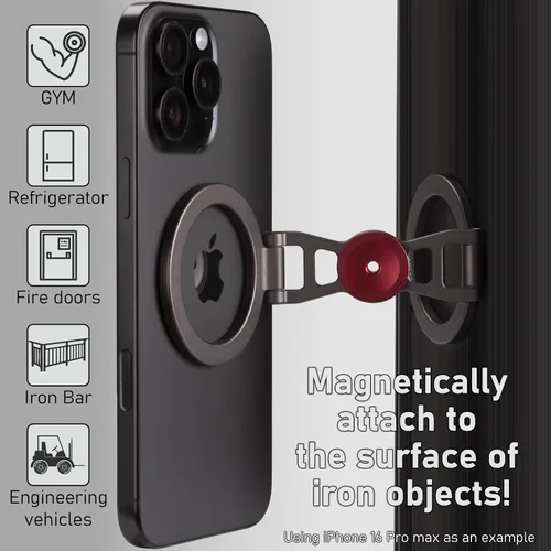 Vista 2 de Combo de soporte magnético para teléfono y Fidget Spinner para MagSafe