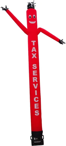 Vista 3 de LookOurWay Tax Services Air Dancers - Accesorio inflable para hombre