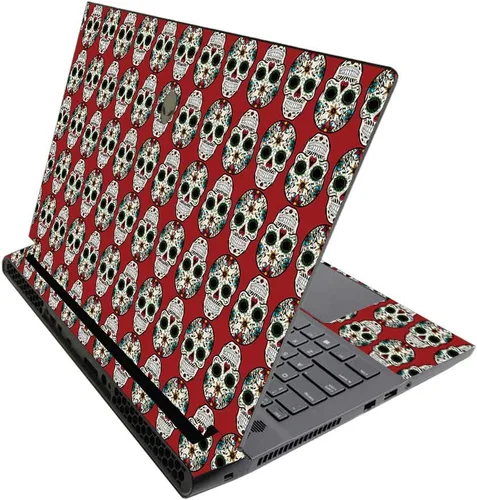 Vista 701 de MightySkins - Skin brillante con purpurina para Alienware M17 R3 (2020) y M17 R4 (2021) - Diversión de los años 90 Acabado duradero con purpurina