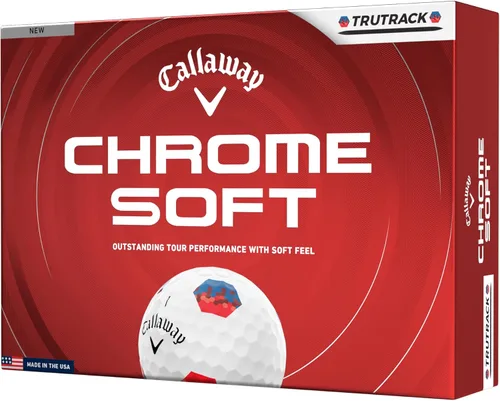 Vista 11 de Callaway Pelotas de golf 2026 suaves cromadas de golf Pista triple blanca 360
