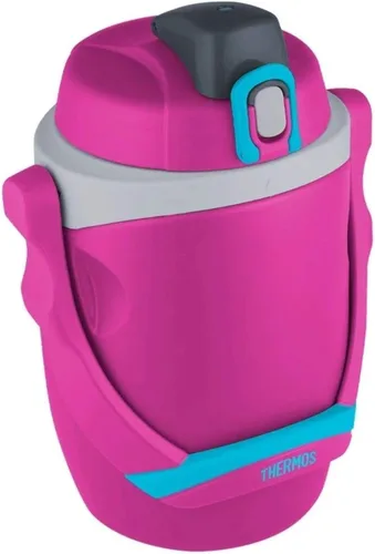 Vista 10 de Thermos Botella de hidratación con aislamiento de espuma de 64 onzas, color negro
