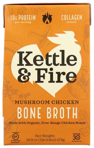 Vista 9 de Kettle And Fire Caldo de Res para Cocinar 32 OZ