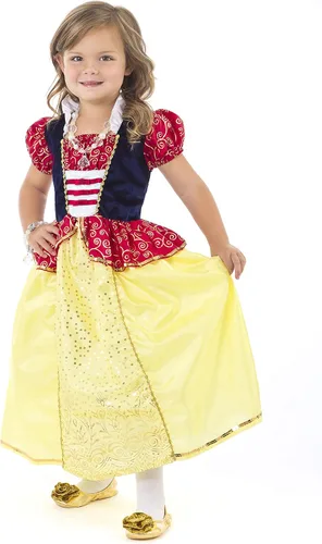 Vista 7 de Little Adventures Disfraz de princesa blanca como la nieve